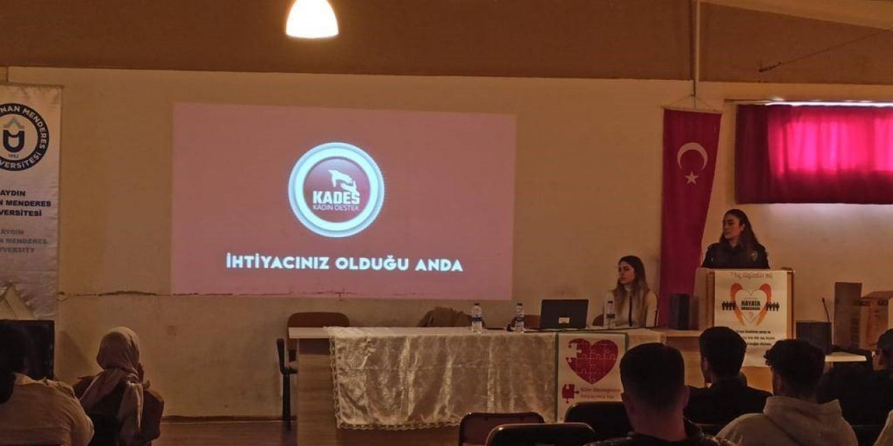 Karacasu’da aile içi ve kadına yönelik şiddet konuşuldu