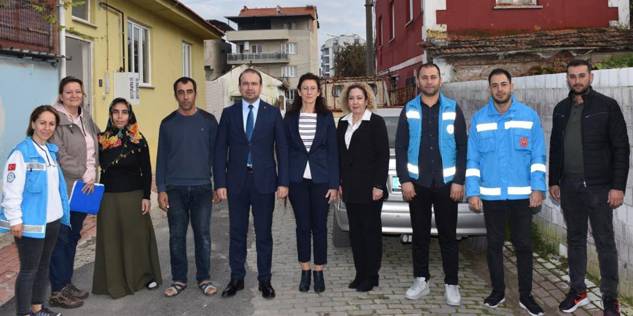 Aydın İl Sağlık Müdürü Şenkul hasta ziyaretlerini sürdürüyor