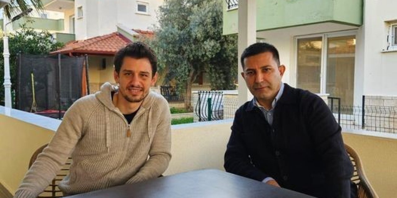 Kuşadası Belediye Başkanı Günel, hakem Halil Umut Meler’le görüştü