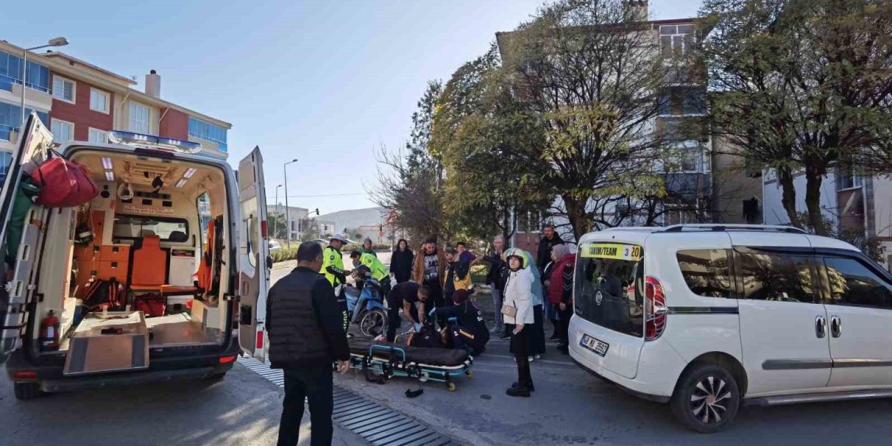 Menteşe’de trafik kazası: 1 Yaralı