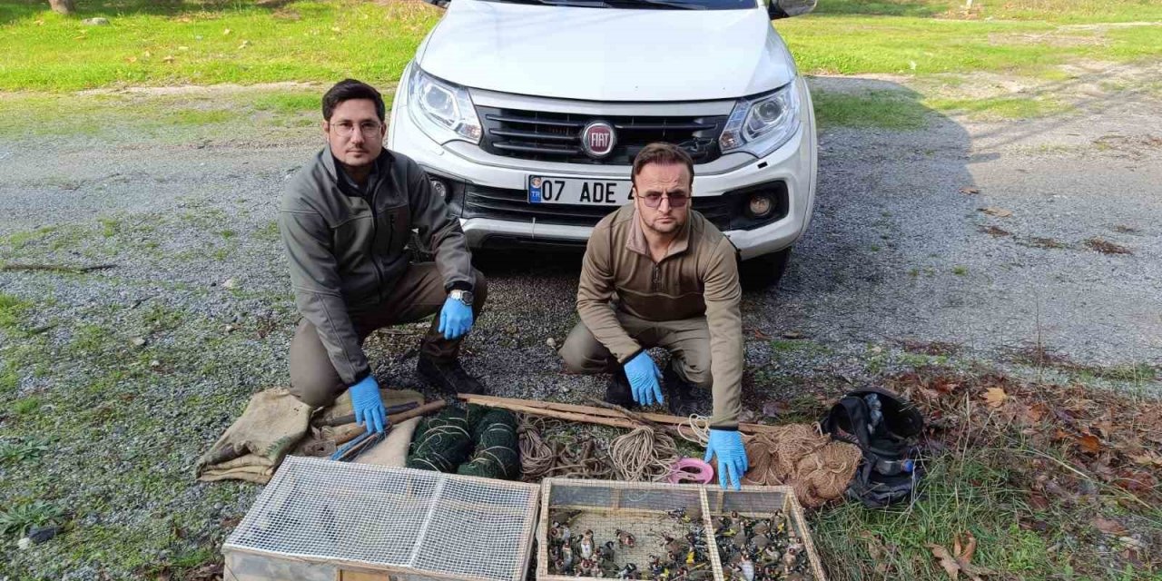 Manisa’da kaçak saka avlayan kişiye 169 bin lira ceza