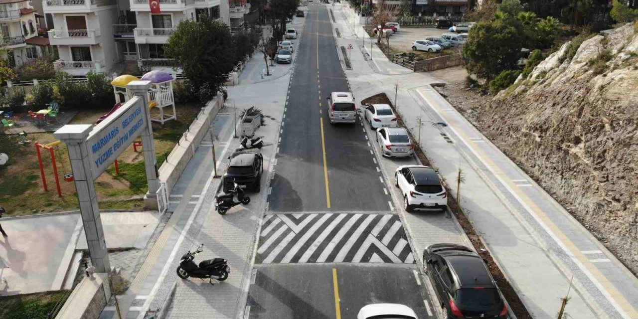 Fen işleri çalıştı, Marmaris kazandı