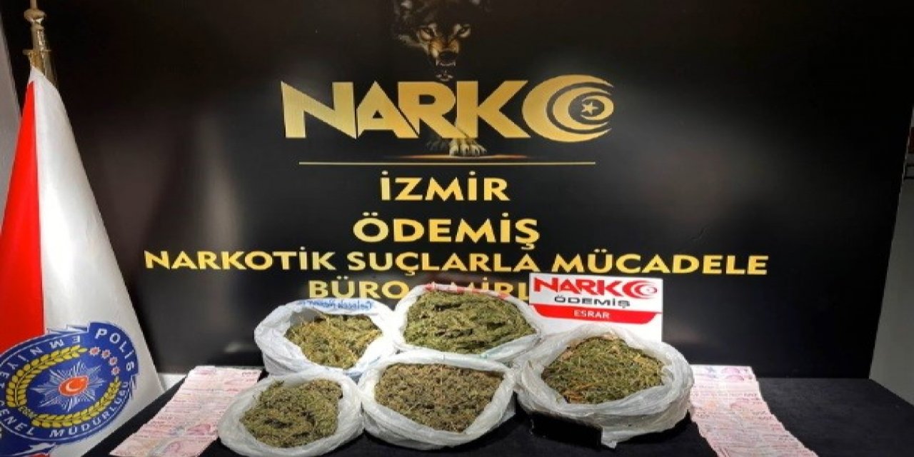 İzmir’de yılbaşı öncesi 64 ayrı uyuşturucu baskını