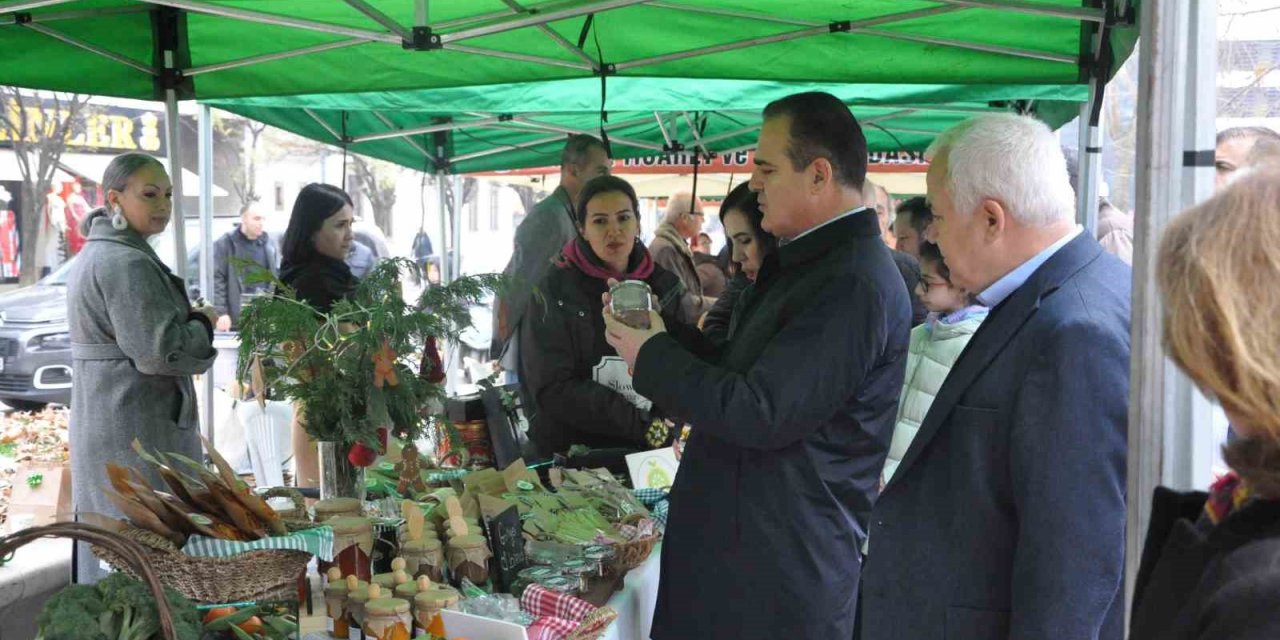 Muğla’da Slow Food Yılbaşı Pazarı açıldı