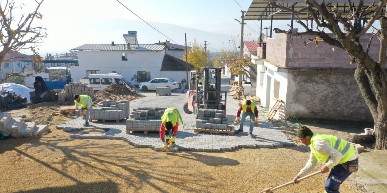 Aydın Büyükşehir Belediyesi Buharkent’i baştan aşağı yeniliyor