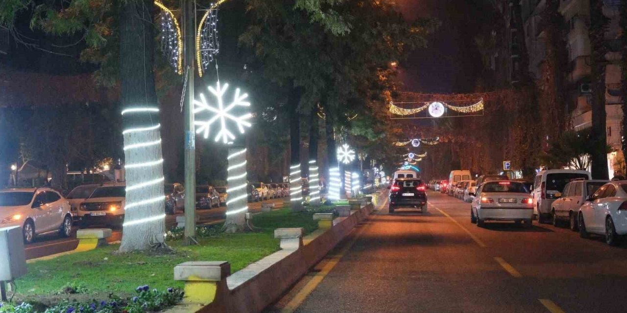 Aydın yeni yıla ışıl ışıl giriyor