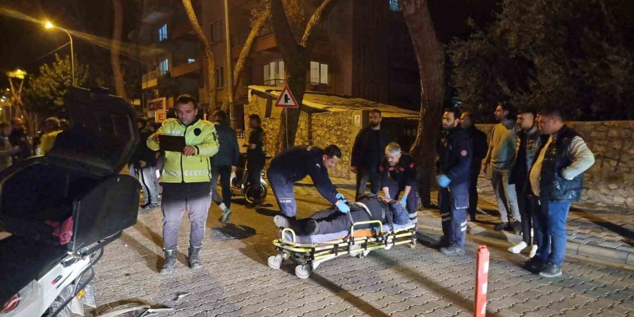 Milas’ta iki motosiklet çarpıştı: 2 yaralı