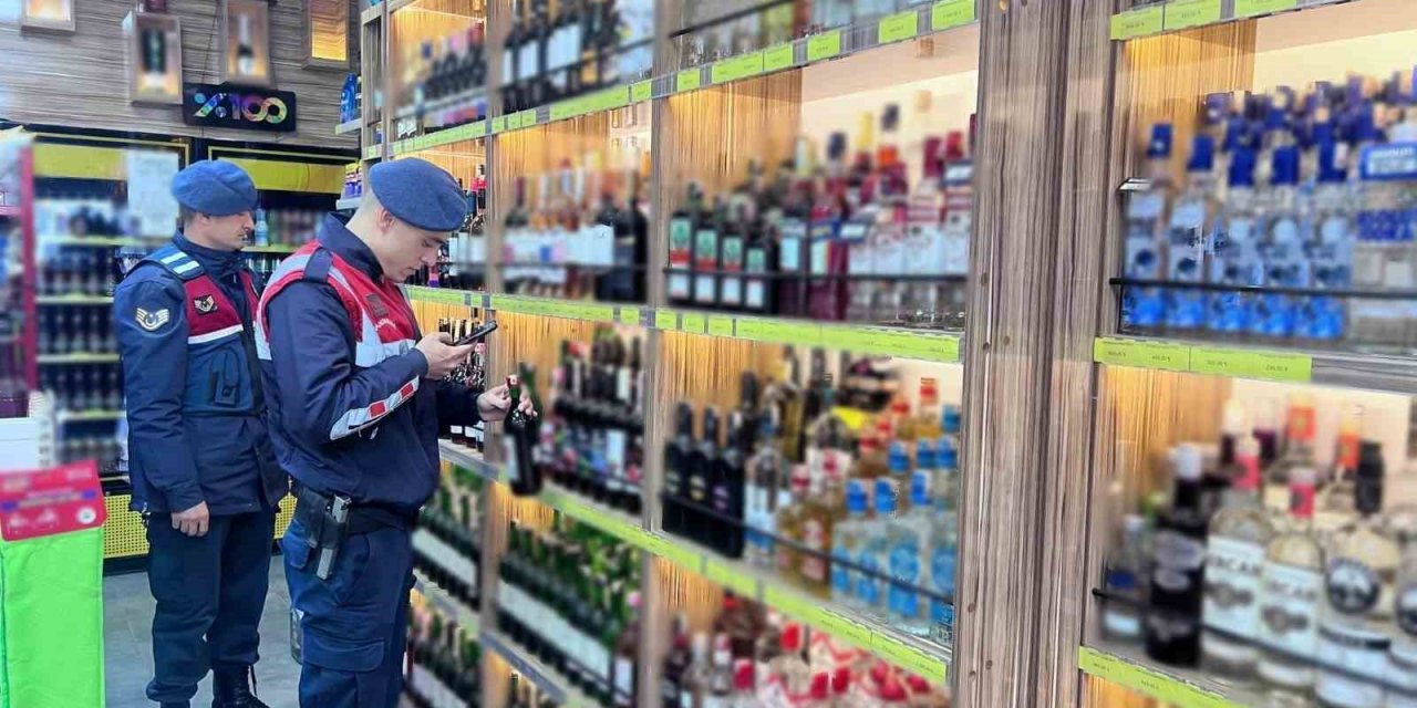 Jandarmadan yeni yıl öncesi alkol denetimi