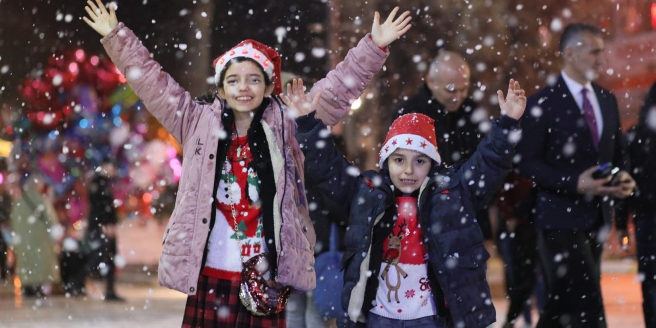 Aydın’a kar yağdı