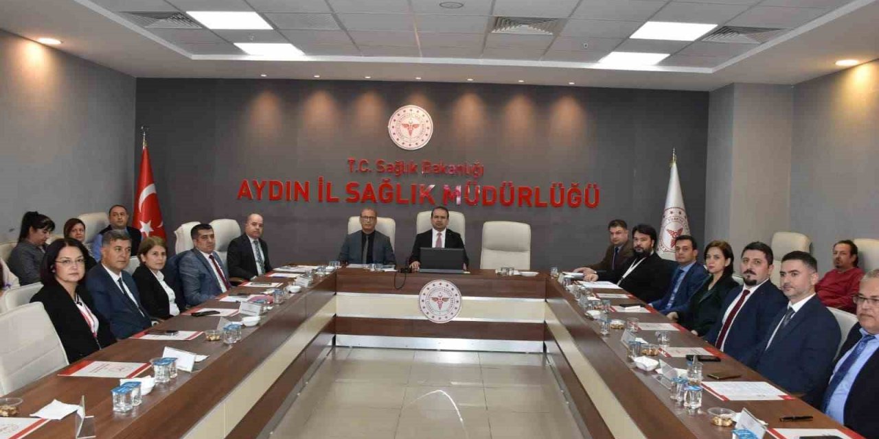 Aydın’da Acil Sağlık Hizmetleri Koordinasyon Komisyonu toplantısı gerçekleştirildi