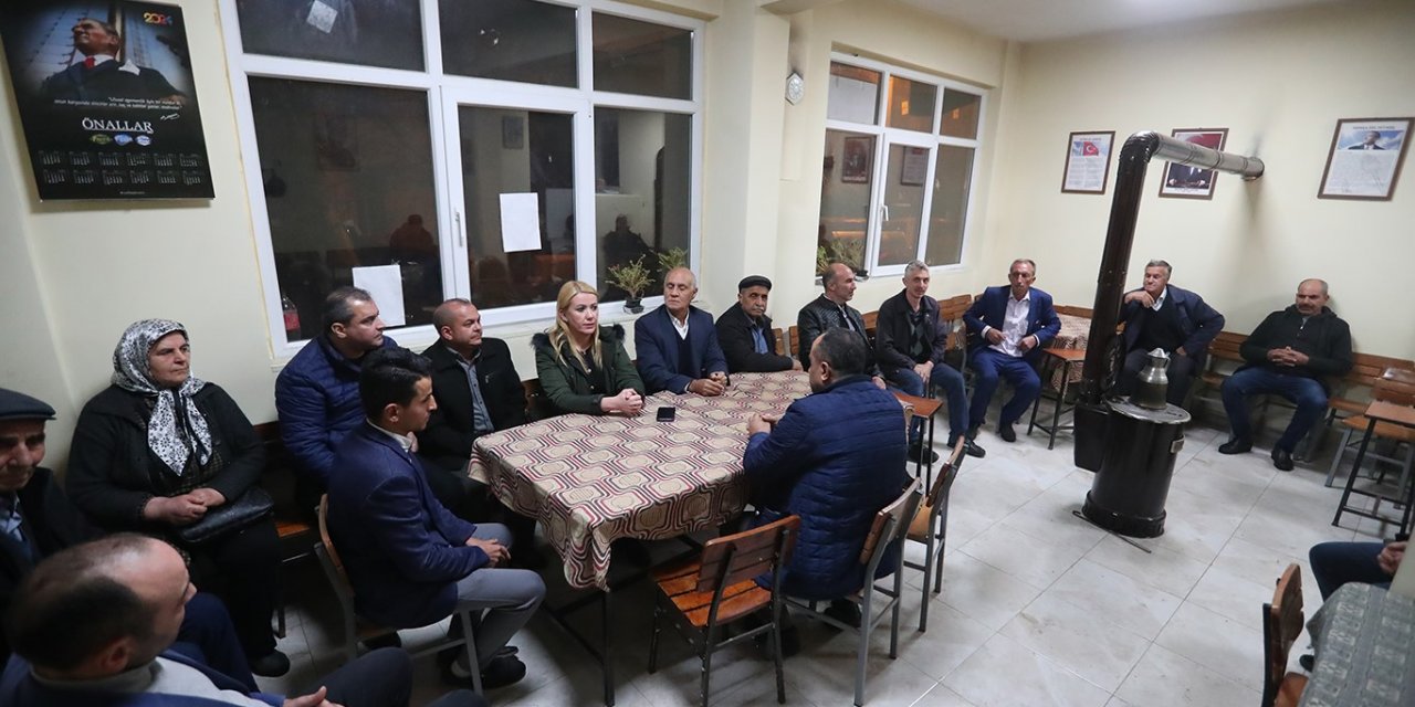 Başkan Doğan yeni yılın ilk gününde vatandaşlarla buluştu