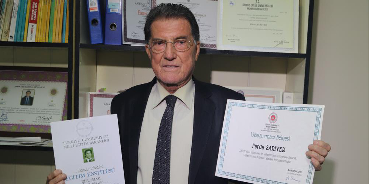 Onun hobisi üniversite bitirmek: 14 diploması var