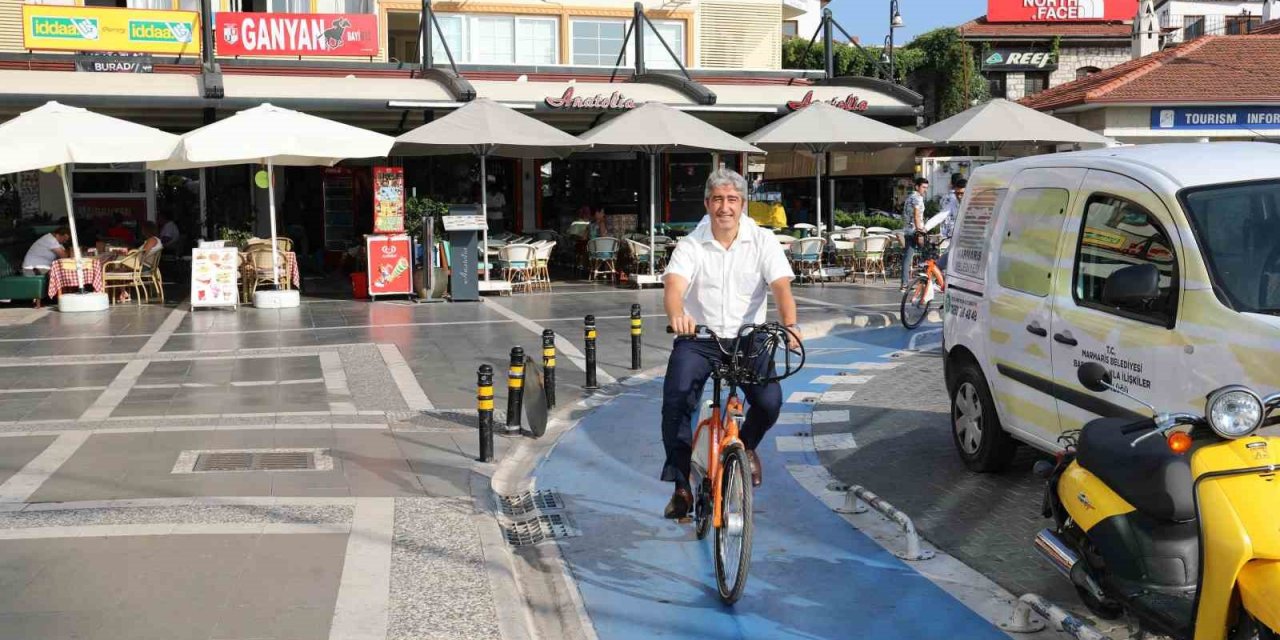 Marmaris’teki bisiklet sistemini 5 yılda 116 bin kişi kullandı