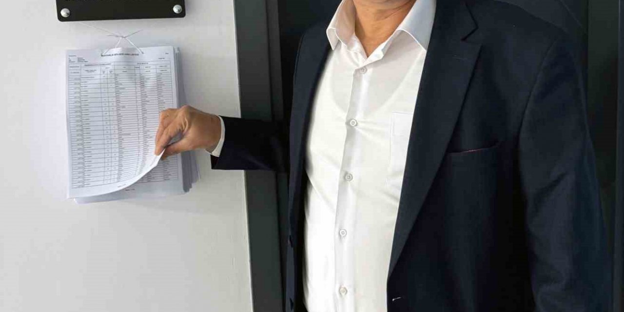 Seçmen listeleri askıya çıktı