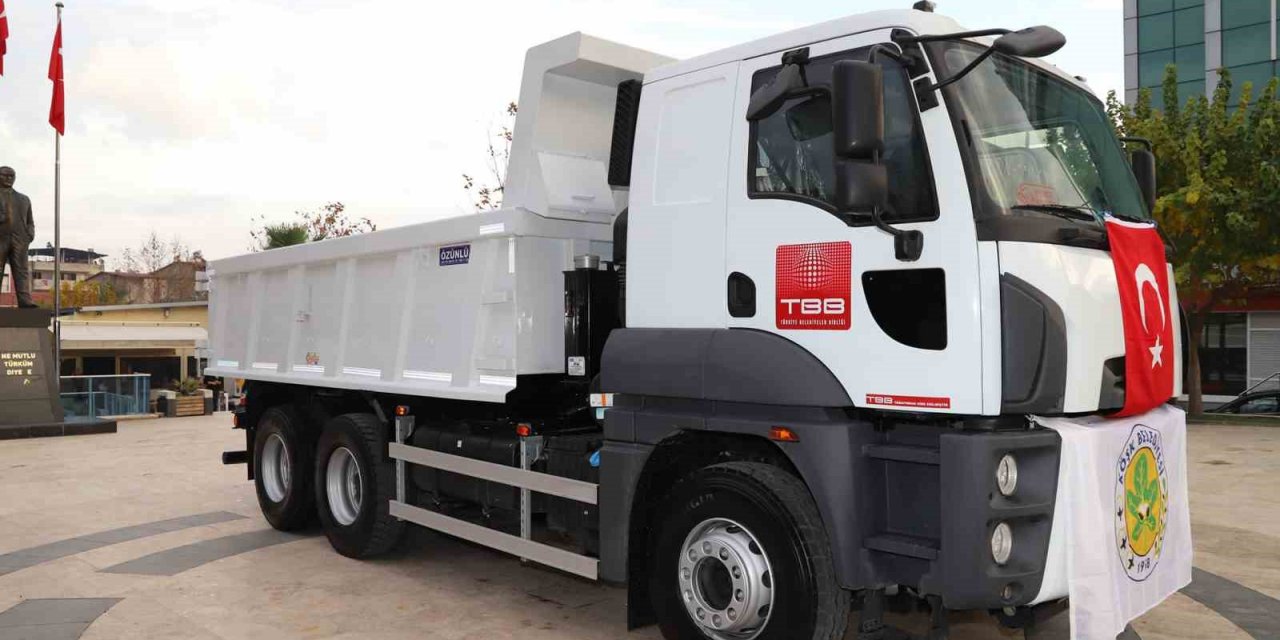 Köşk Belediyesi’nin hizmet filosu güçleniyor