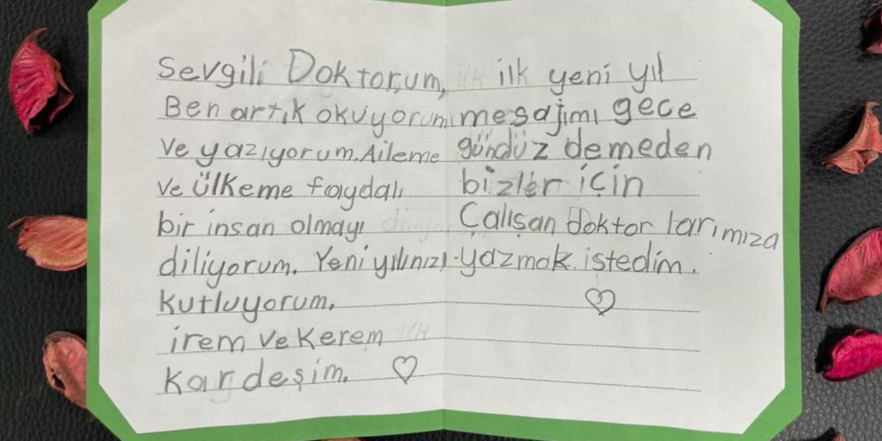 Okuma yazmayı öğrendi, ilk mektubunu İl Sağlık Müdürlüğü’ne yazdı