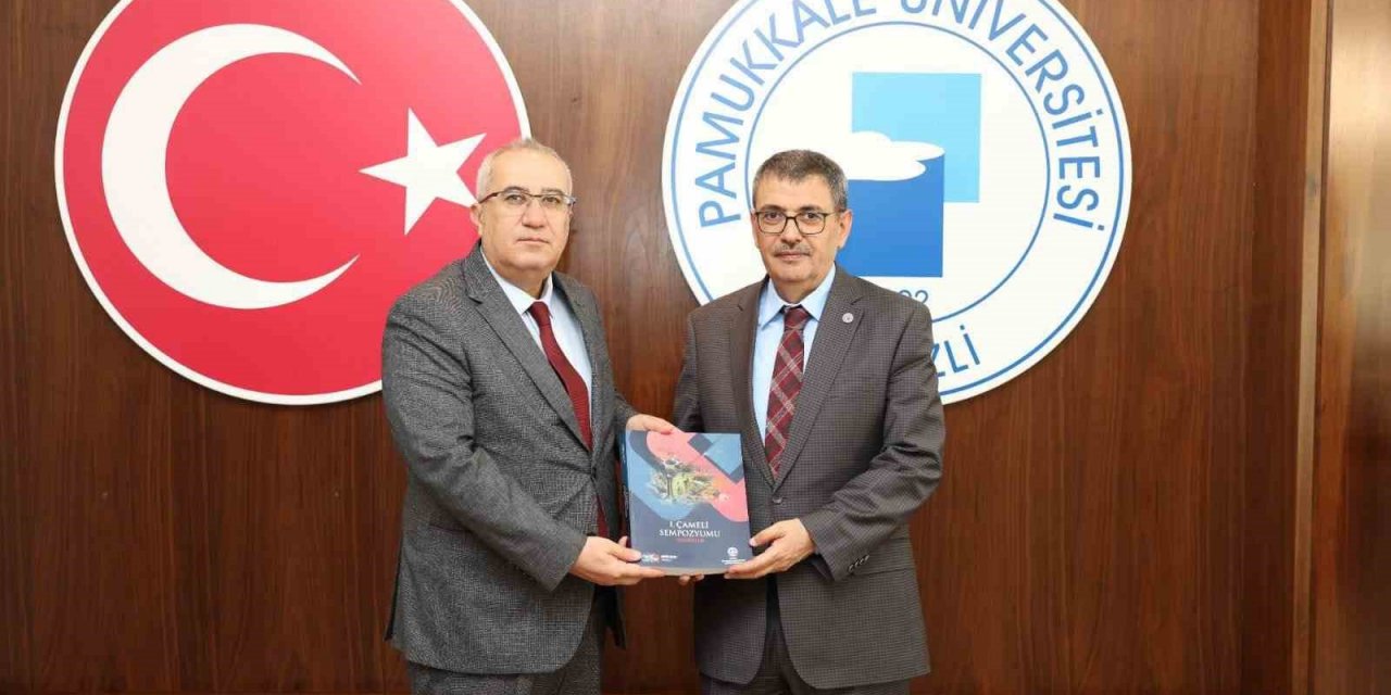 Başkan Arslan, Rektör Kutluhan ile stratejik işbirliği çerçevesinde buluştu