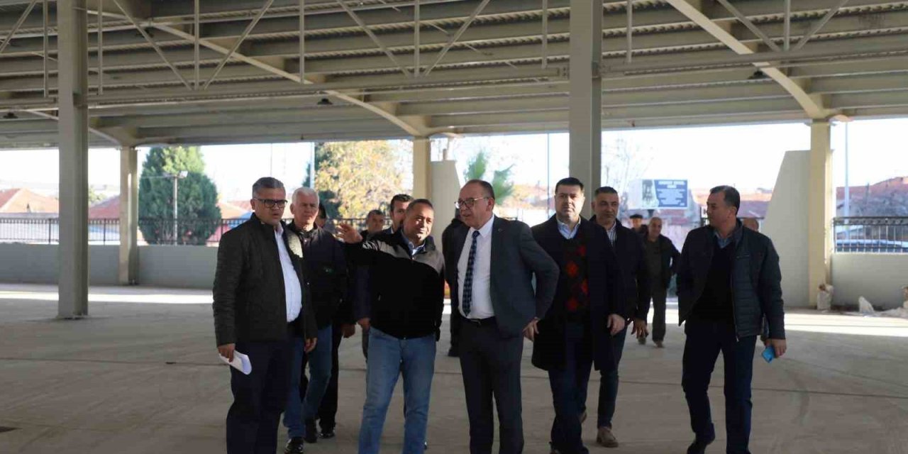 Başkan Akın açılışı yapılacak projeleri inceledi