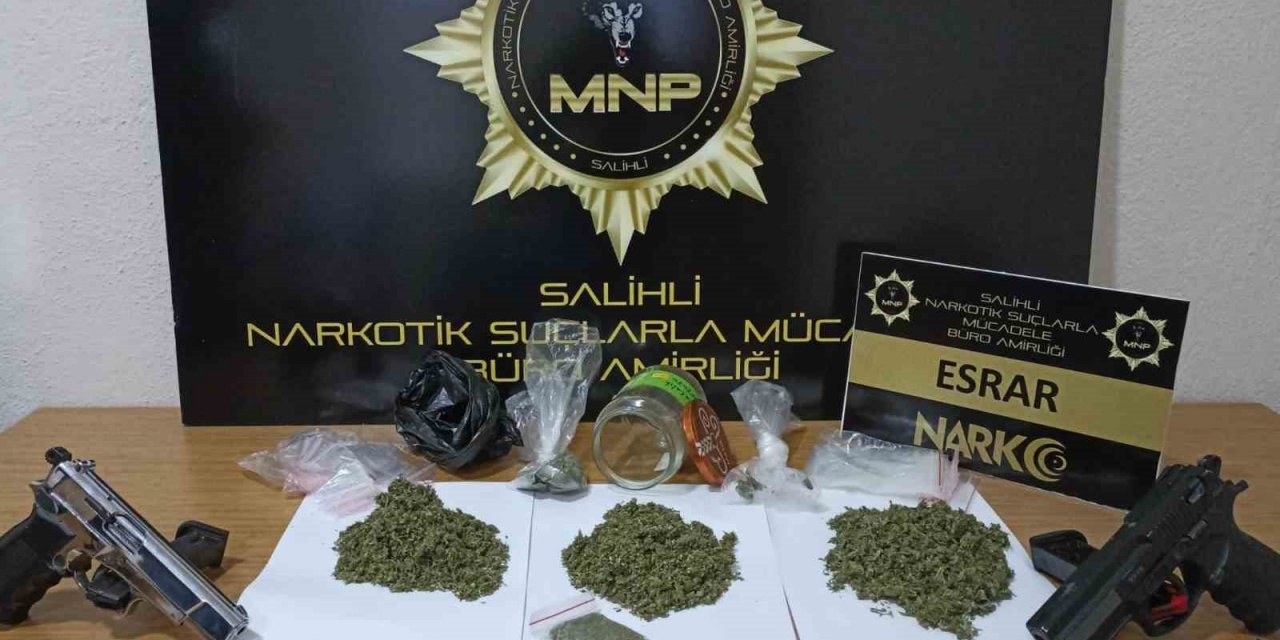 Salihli’de 1 yılda 500’den fazla şüpheli yakalandı