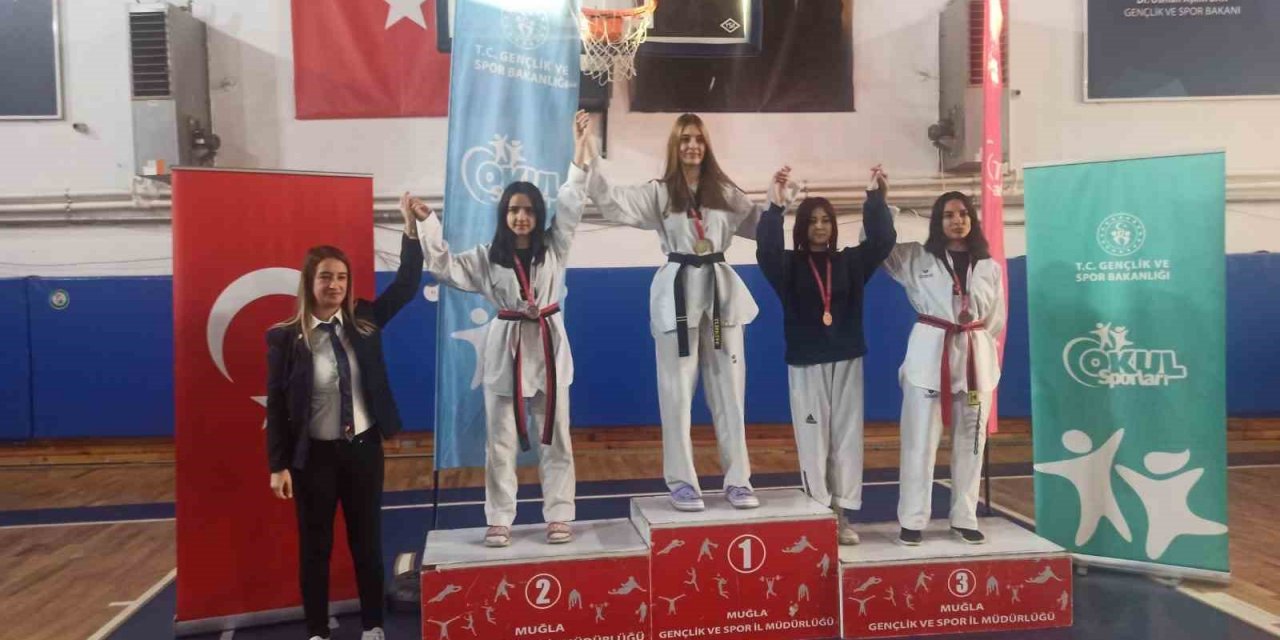 Taekwondo’da Köyceğiz’in gururu oldular