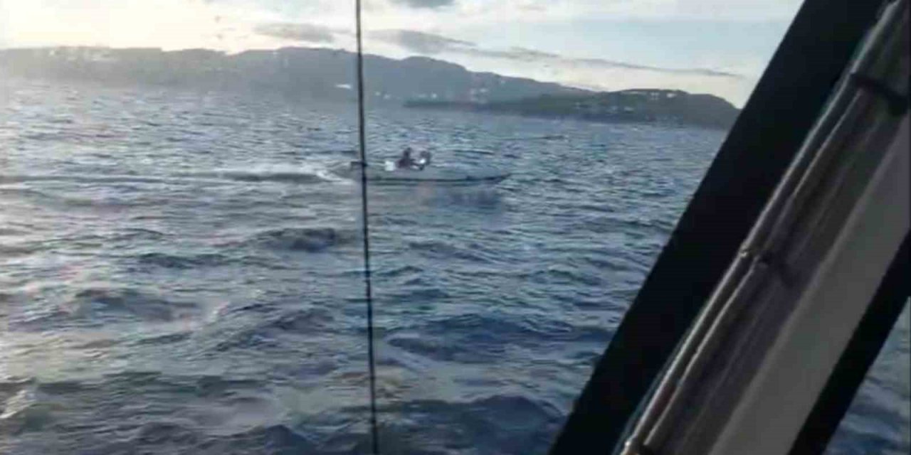 Bodrum’da 58 düzensiz göçmen kurtarıldı