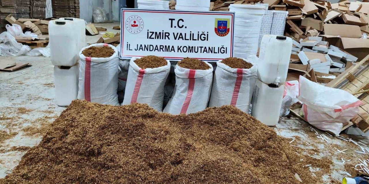 Kaçak sigara fabrikasına baskın: 52 milyonluk ürün ele geçirildi
