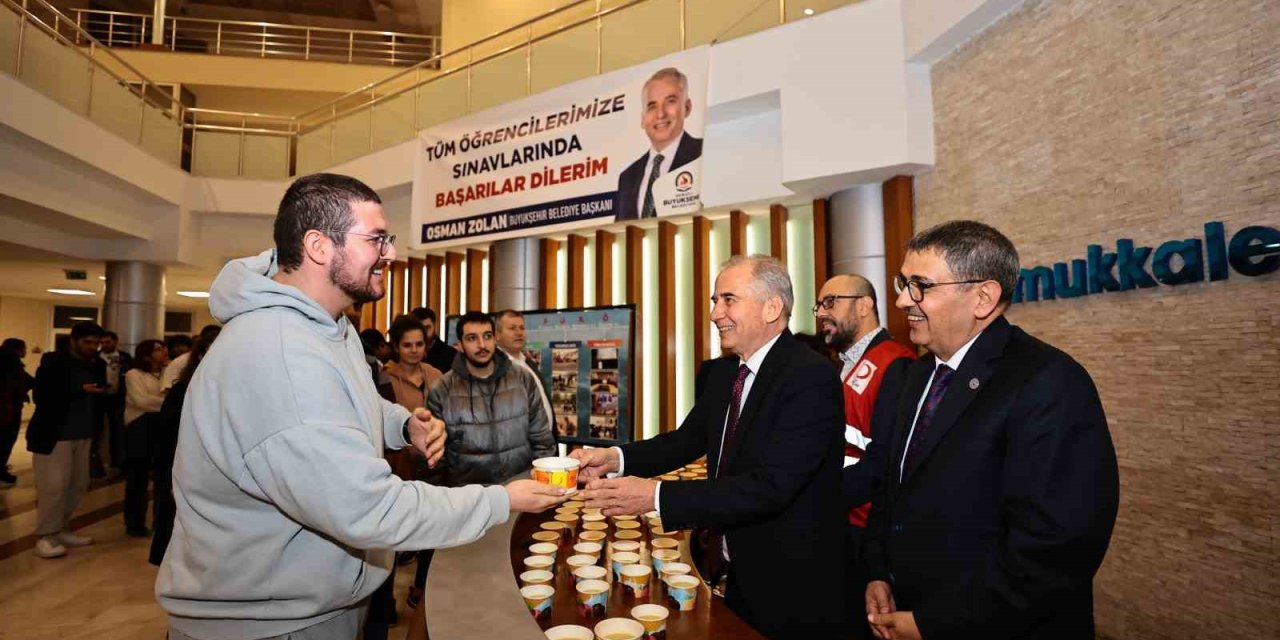 PAÜ öğrencilerine final haftasında çorba ikramı