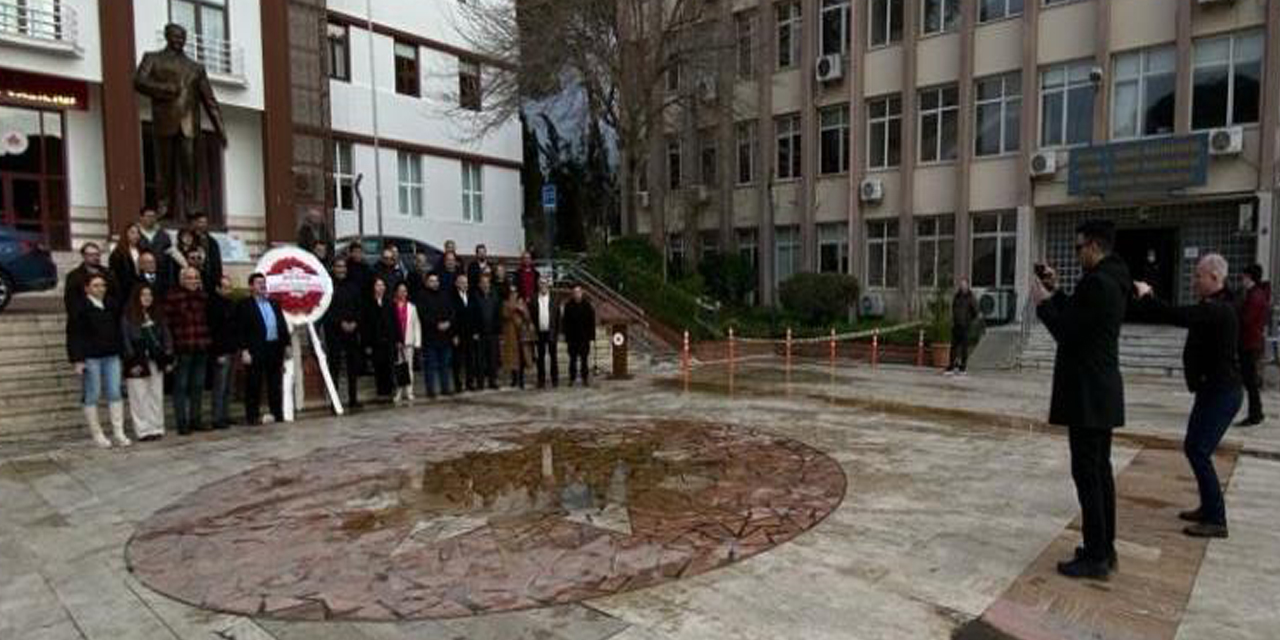 Gün gazetecilerin olunca iş polise düştü