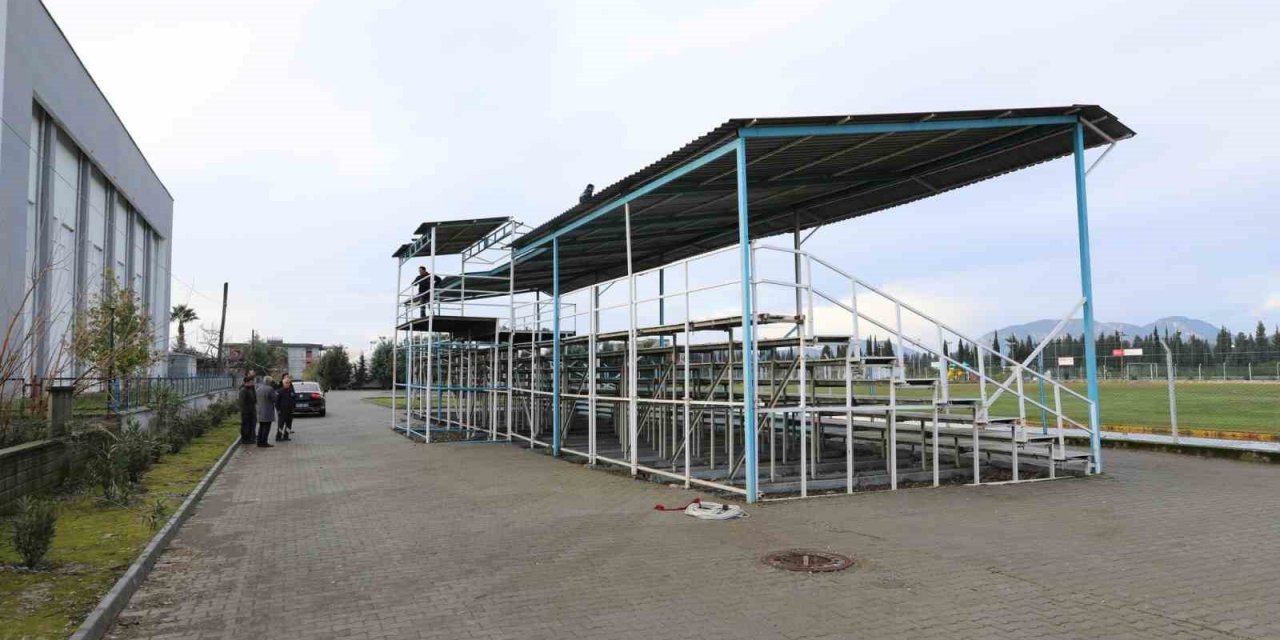 Dalaman Stadı’na yeni tribün