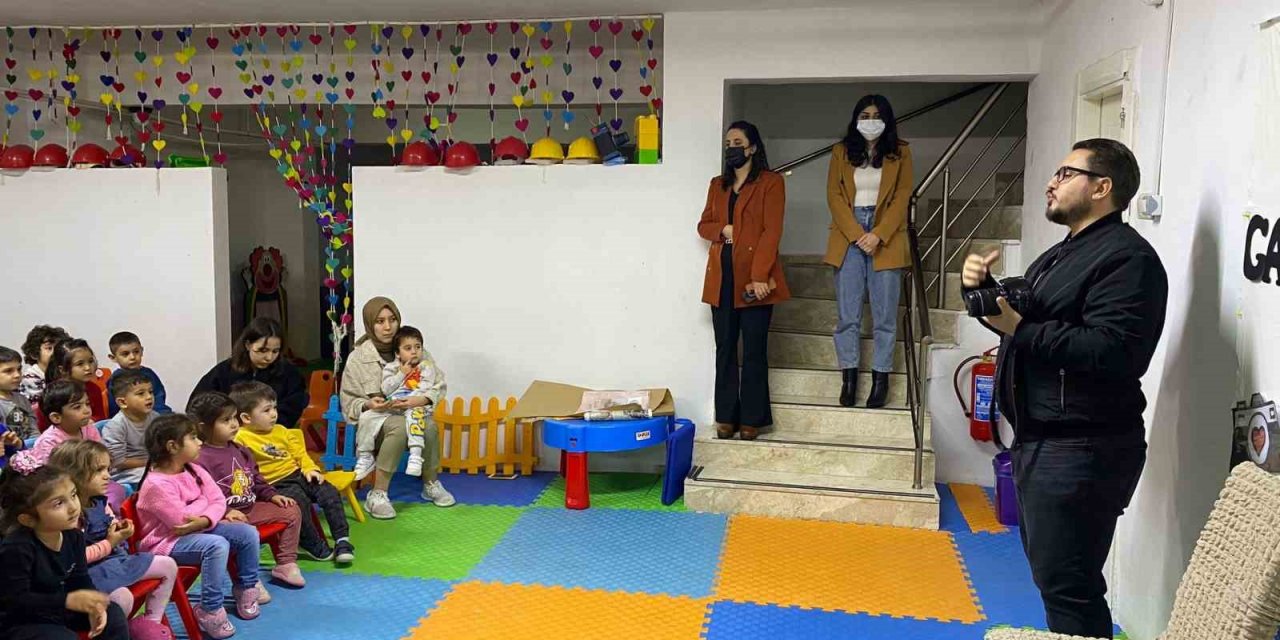 Aydınlı minikler gazeteciliği öğrendi