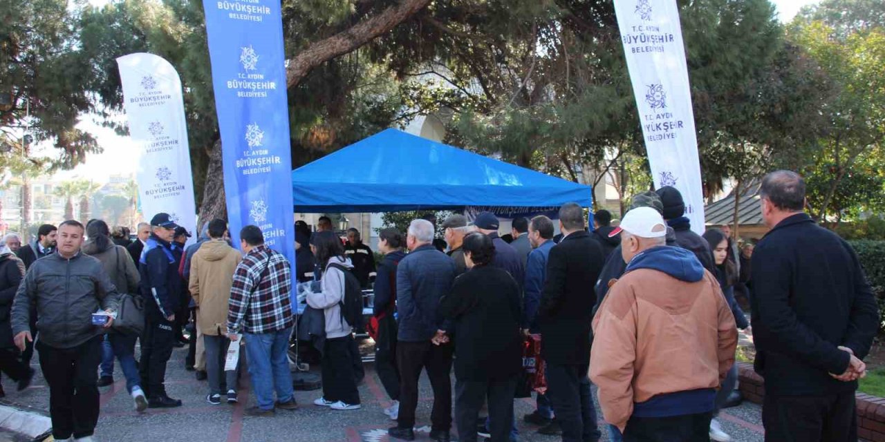 Aydın Büyükşehir Belediyesi’nden Regaip Kandili hayrı