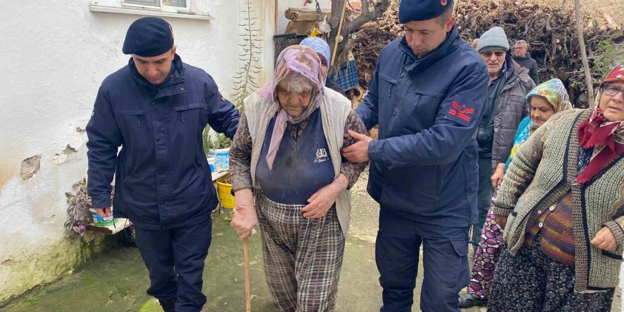 Manisa’da kayıp yaşlı kadından iyi haber: Jandarma ekipleri buldu