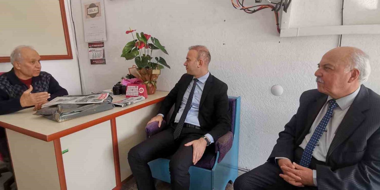 Köyceğiz Kaymakamı Maslak, gazetecilerle bir araya geldi