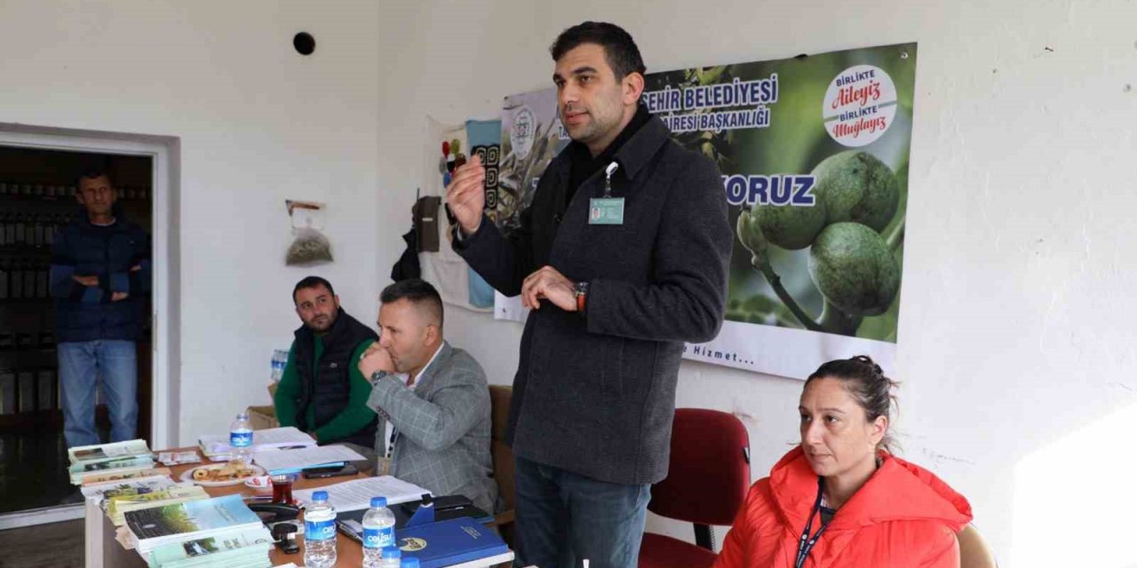 Datça’da Badem ve Zeytin üreticilerine eğitim