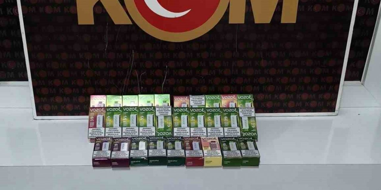 Didim’de 71 adet elektronik sigara ele geçirildi