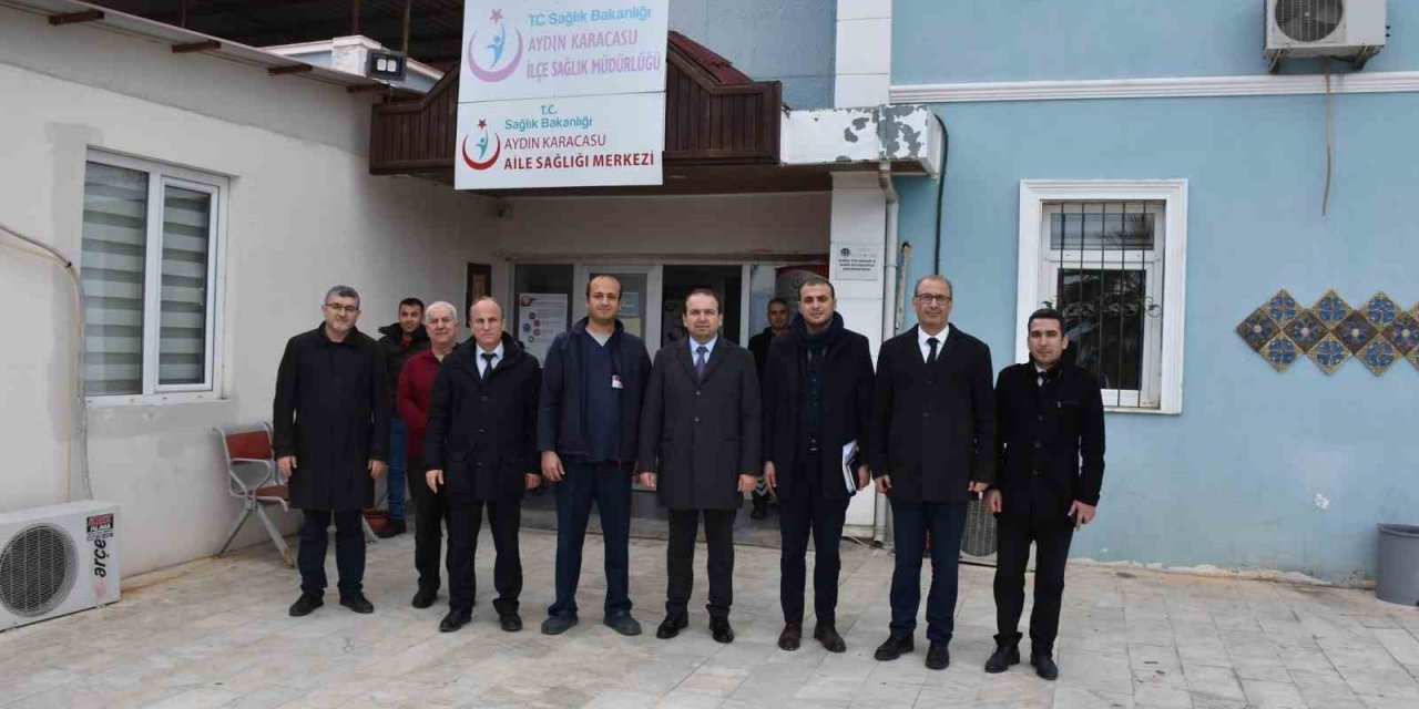 Sağlık Müdürü Şenkul, Karacasu’daki hastanede incelemede bulundu