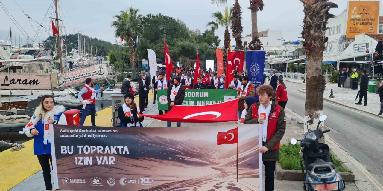 Sarıkamış şehitleri için yürüdüler