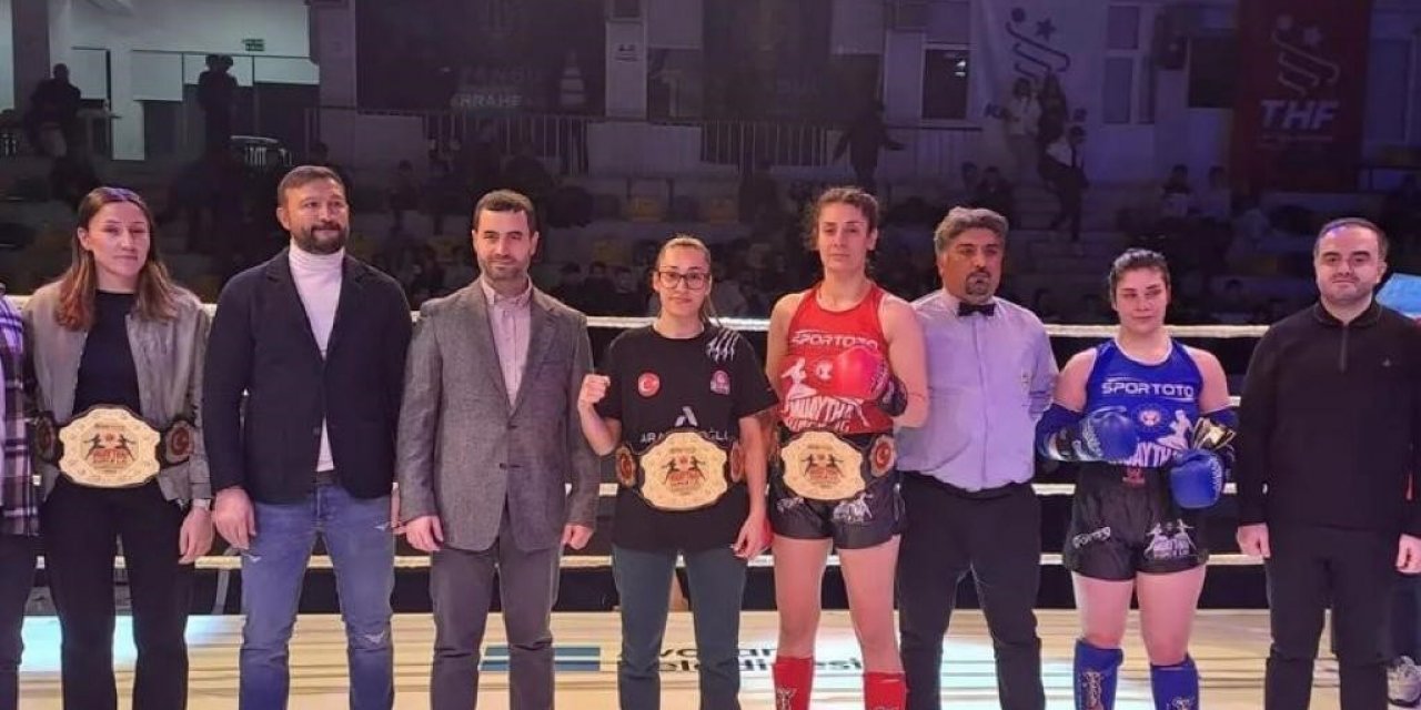 Aydınlı sporcu Atalay 2023 Muaythai Süper Lig şampiyonu oldu