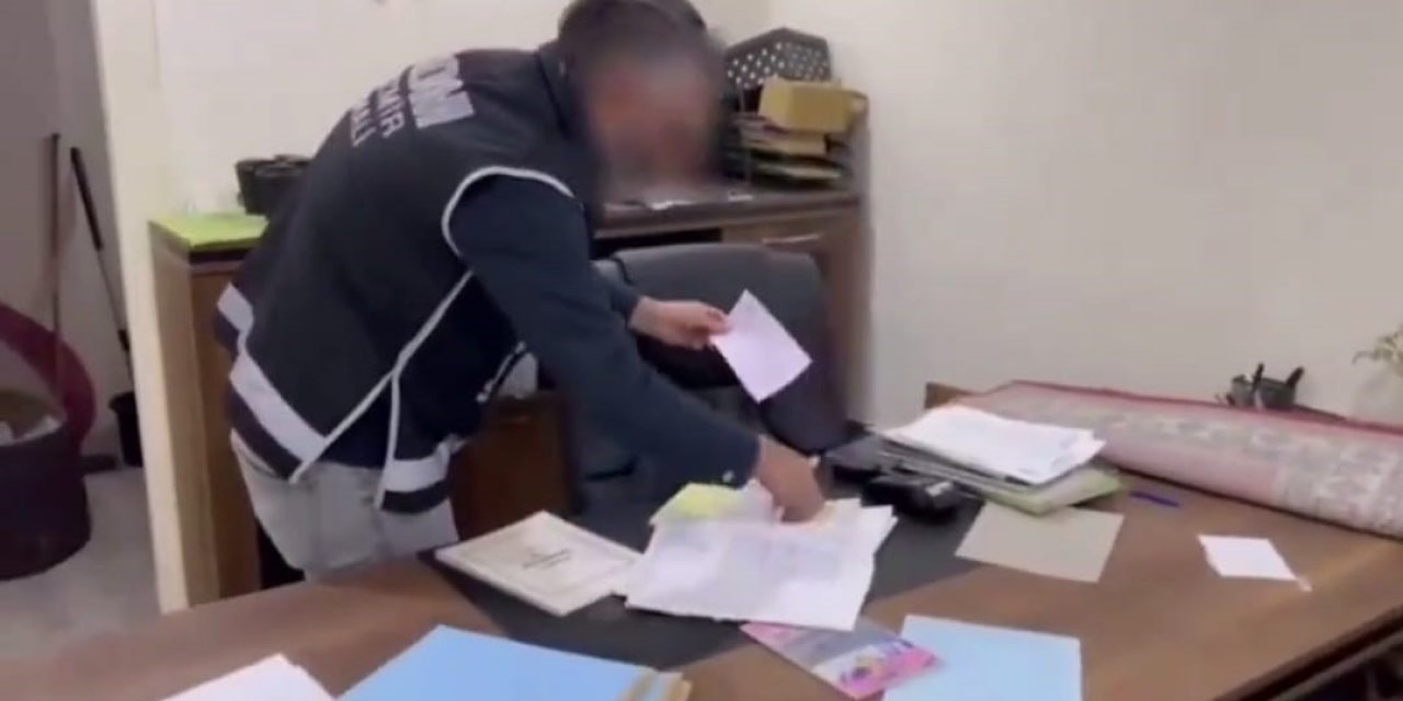 İzmir Bornova’daki naylon fatura operasyonunda 5 gözaltı