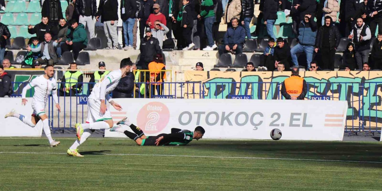 TFF 2. Lig: Denizlispor: 1 - Amedspor: 1