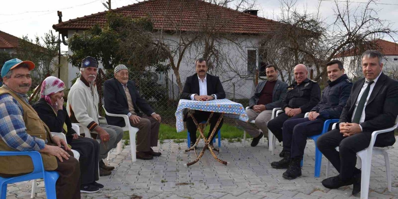 Kaymakam Yakuta, vatandaş ziyaretlerine devam ediyor