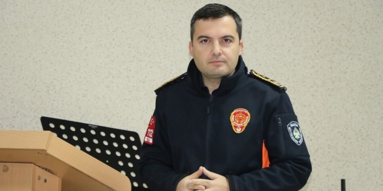 Manisa Büyükşehir itfaiyesinden doğalgaz zehirlenmelerine karşı uyarı