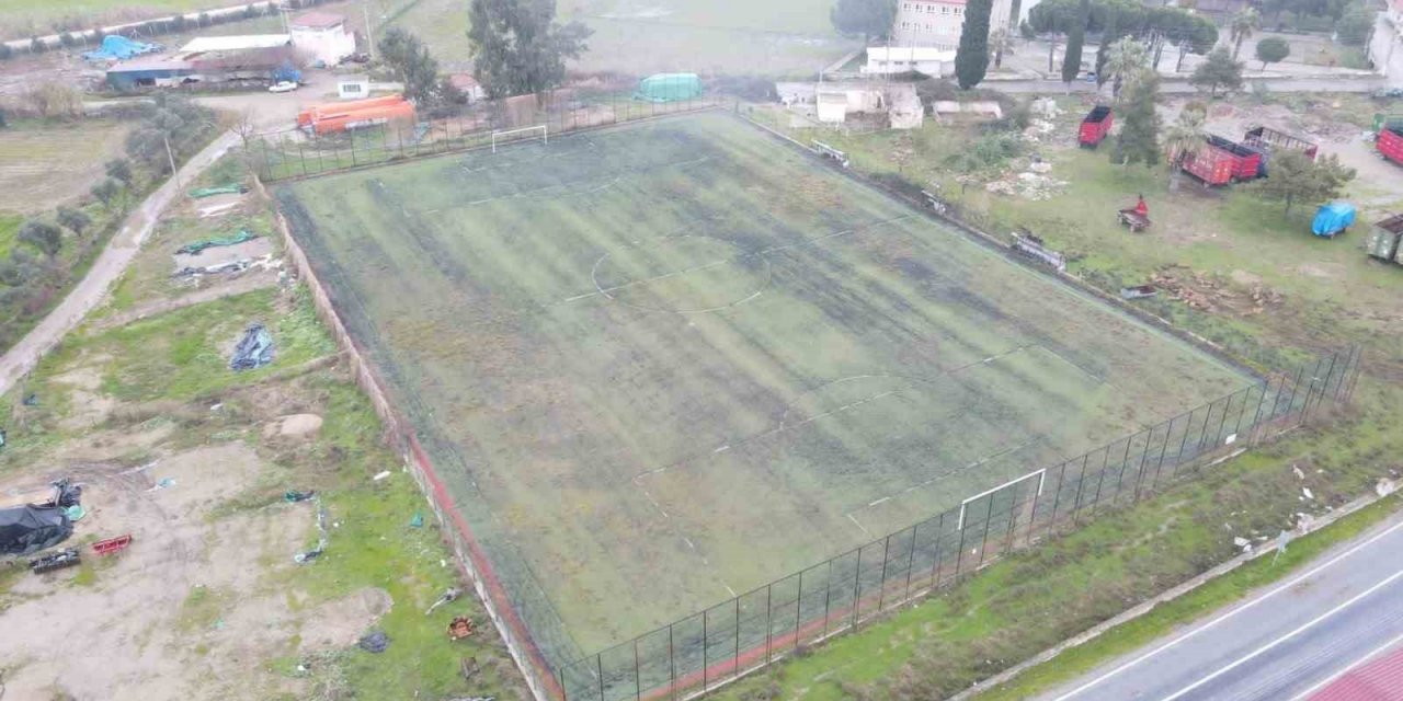 Bıyıklı Mahallesi futbol sahasına kavuşacak