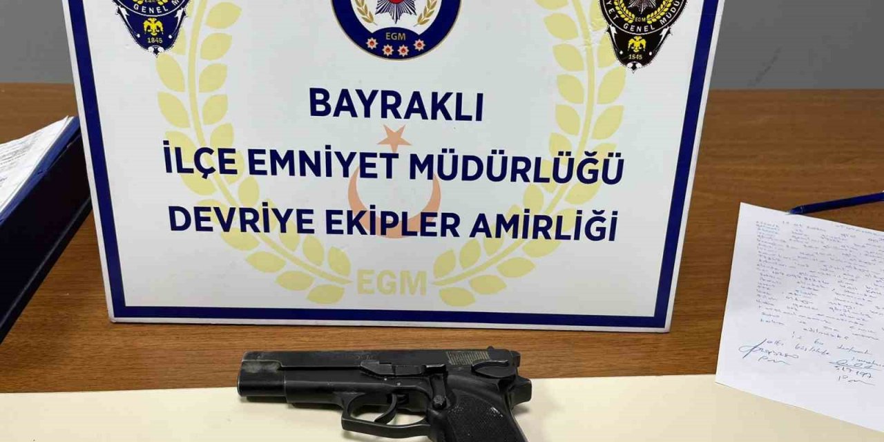 İzmir’de 2 kişiyi tabancayla yaralayan çocuk gözaltında