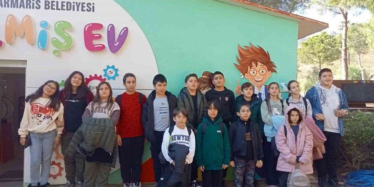 Marmarisli çocuklar bilimle buluştu