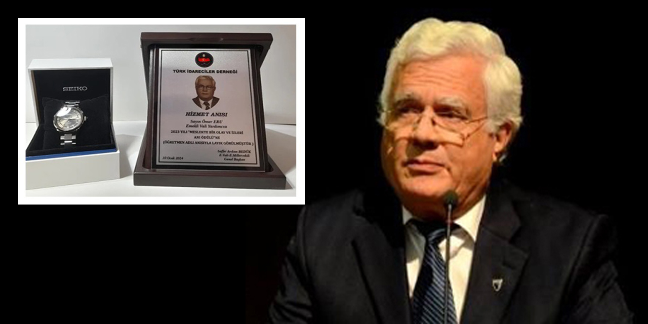 “Öğretmen” adlı öykü Ömer Eru’ya ödül getirdi