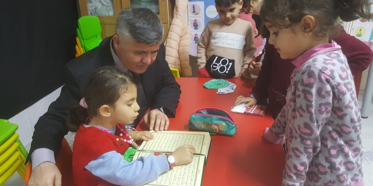 Köyceğiz’de 4-6 yaş Kur’an Kursu öğrencileri Kur’an’a geçti