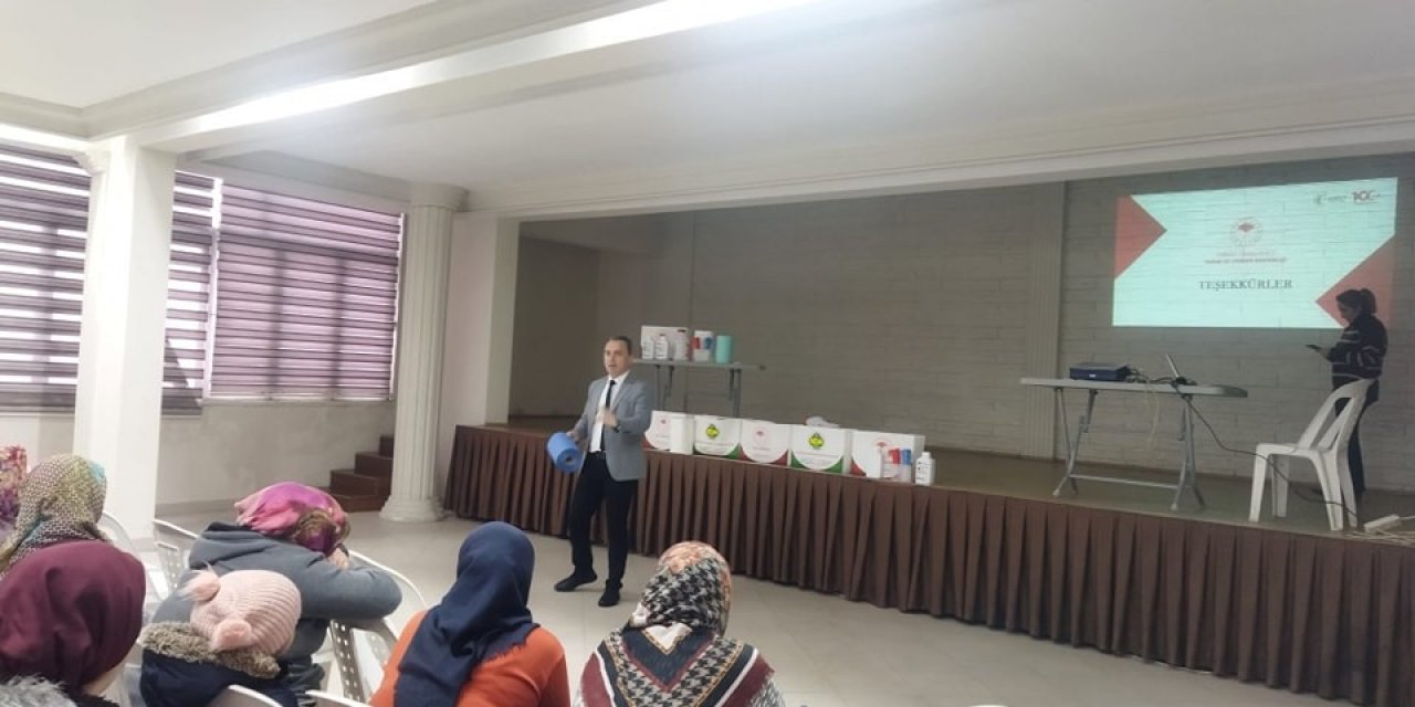 Üreticilere “sağım hijyeni” eğitimi verildi
