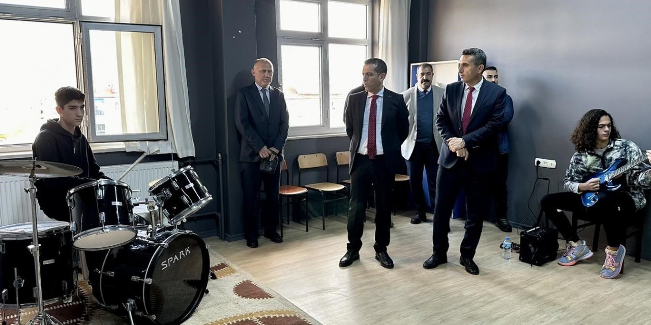 Kaymakam Aktan öğrencilerle buluştu