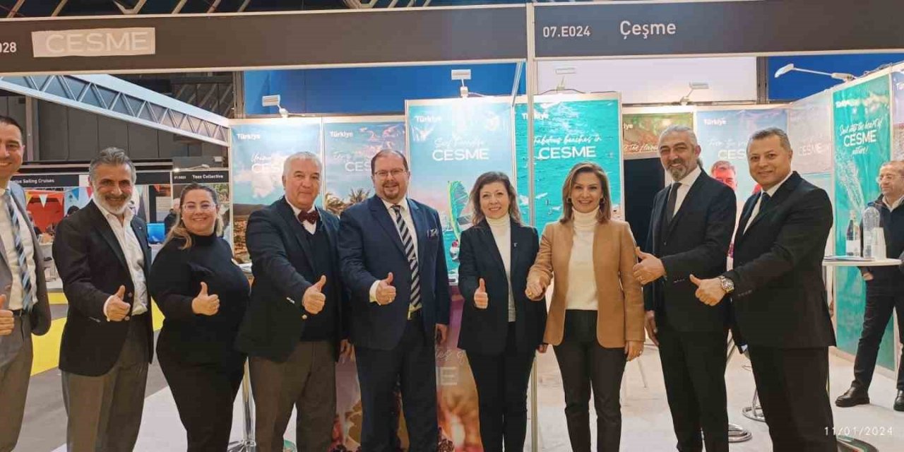 Hollanda’daki turizm fuarında Çeşme’ye büyük ilgi